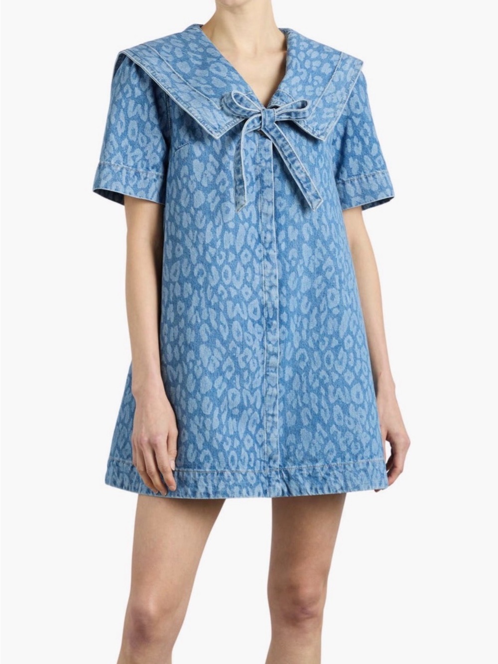 Damson Madder Goldie Denim Mini Dress NWT